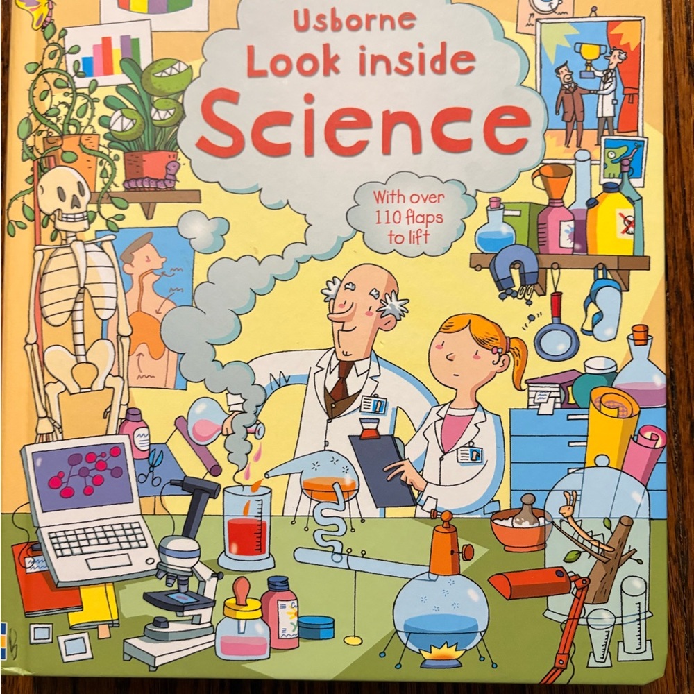 Usborne Look Inside Science Book - Picture 2 of 5
